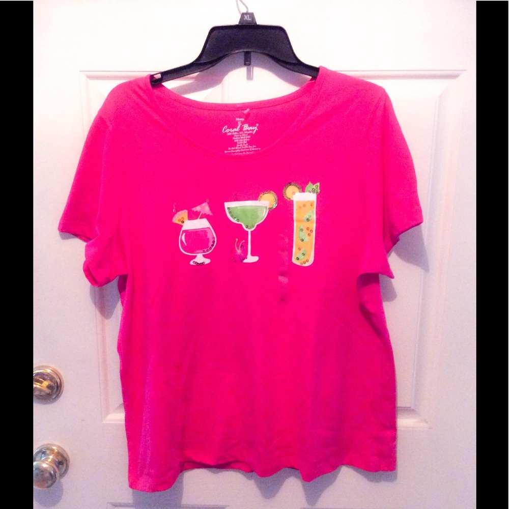 Pink Bling Top